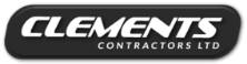 Clements Contractors business logo-customers of commercial electricians-McMillan Electrical Whangarei